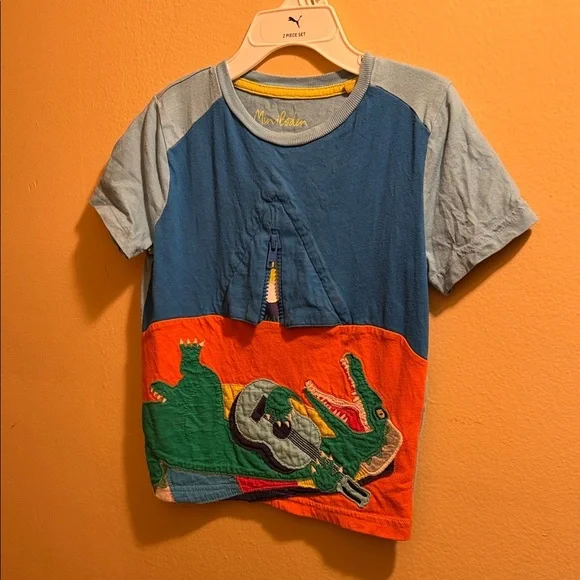 Mini Boden Colorful crocodile Tee - Picture 1 of 2